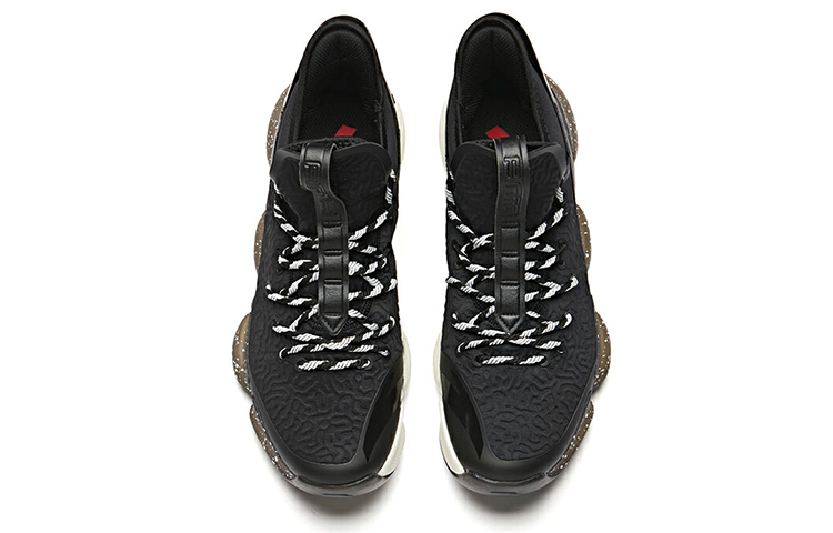 Anta Sky 2 Cushioning Slip Resistant Abrasion Resistant Low top Basketball Shoes Men’s Black White