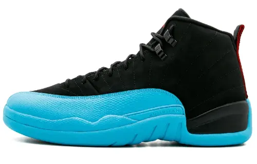 Jordan Air Jordan 12 Retro Gamma Blue Comfortable Shock Absorbing Anti-Slip Mid Top Retro Basketball Shoes Men's Gamma Blue
