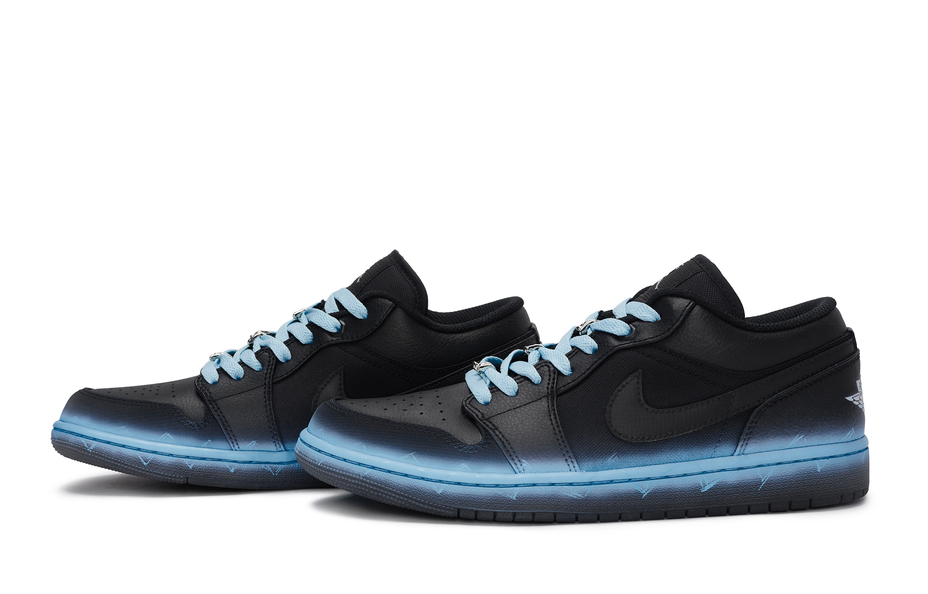 Jordan Air Jordan 1 811 Manufacturing, Current Surge Blue, Special Shoe Box Abrasion Resistant Slip Resistant