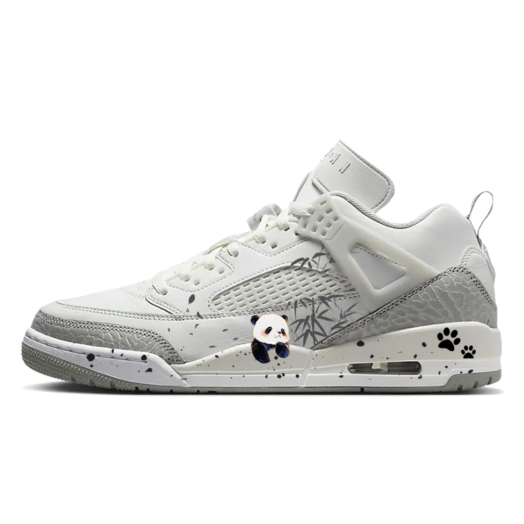 Jordan Spizike Vintage Basketball Shoes Unisex Low Top White/Black