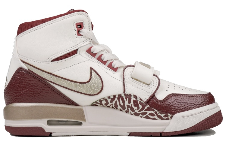 Jordan Legacy 312 Vintage Basketball Shoes Women’s High Top Gold