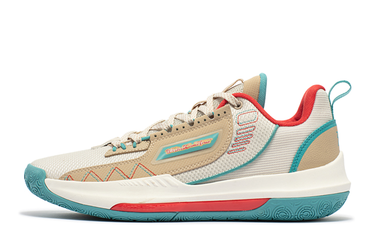 361° DVD Team Game Ready Cushioning Slip Resistant Abrasion Resistant Low top Basketball Shoes Men’s Apricot Tea Brown