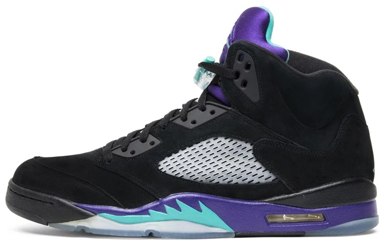 Мужские кроссовки Jordan Jordan Air Jordan 5 Retro Black Grape 2013 (черно-фиолетовый)