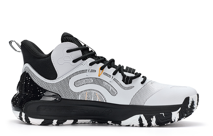 XTEP Cushioning Low top Basketball Shoes Men’s New White/Black
