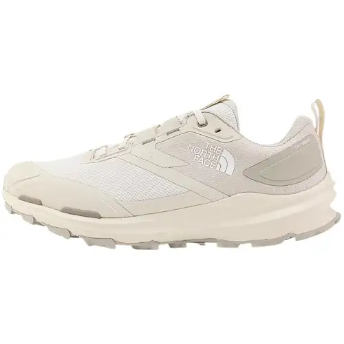 THE NORTH FACE FASTPACK Abrasion Resistant, Waterproof, And Non Slip Grip Low top Hiking Shoes Women's Dune White