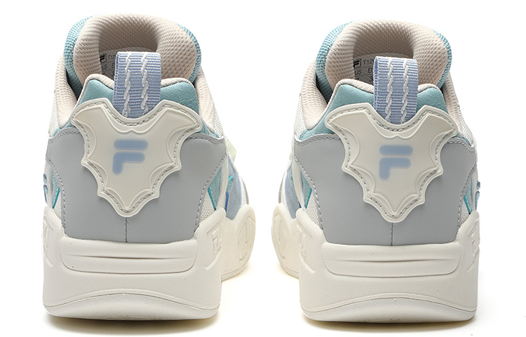 FILA FUSION Desperado Low Top Skate Shoes ‘White Grey Blue’ Women’s