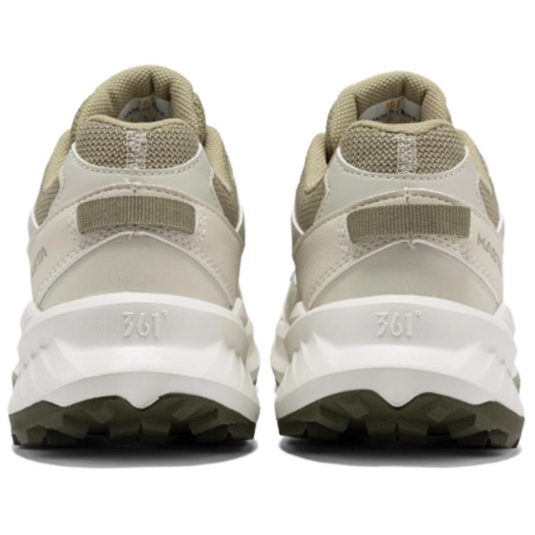 361° Cushioning Slip Resistant Breathable Low top Hiking Shoes Women’s Oats Milk Tea Stem Green