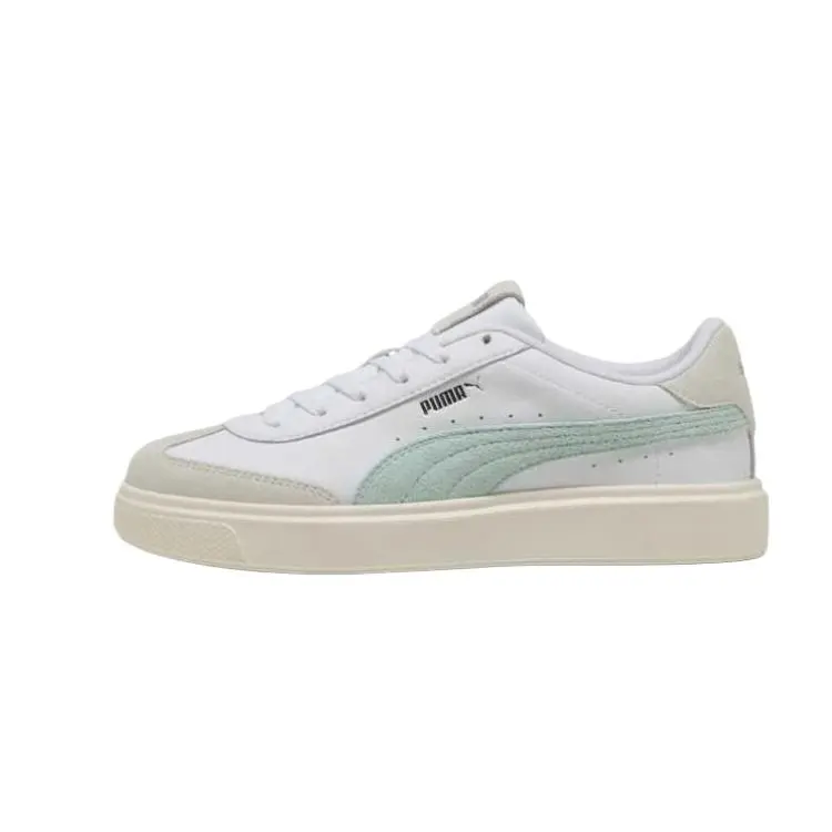 PUMA Artificial Leather Low top Skateboard Shoes Women's Gray