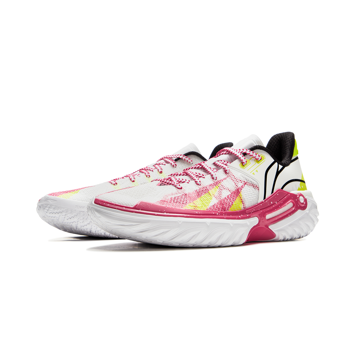 Li Ning Jie Ao 2 Basketball Shoes Men’s Low Top White Red