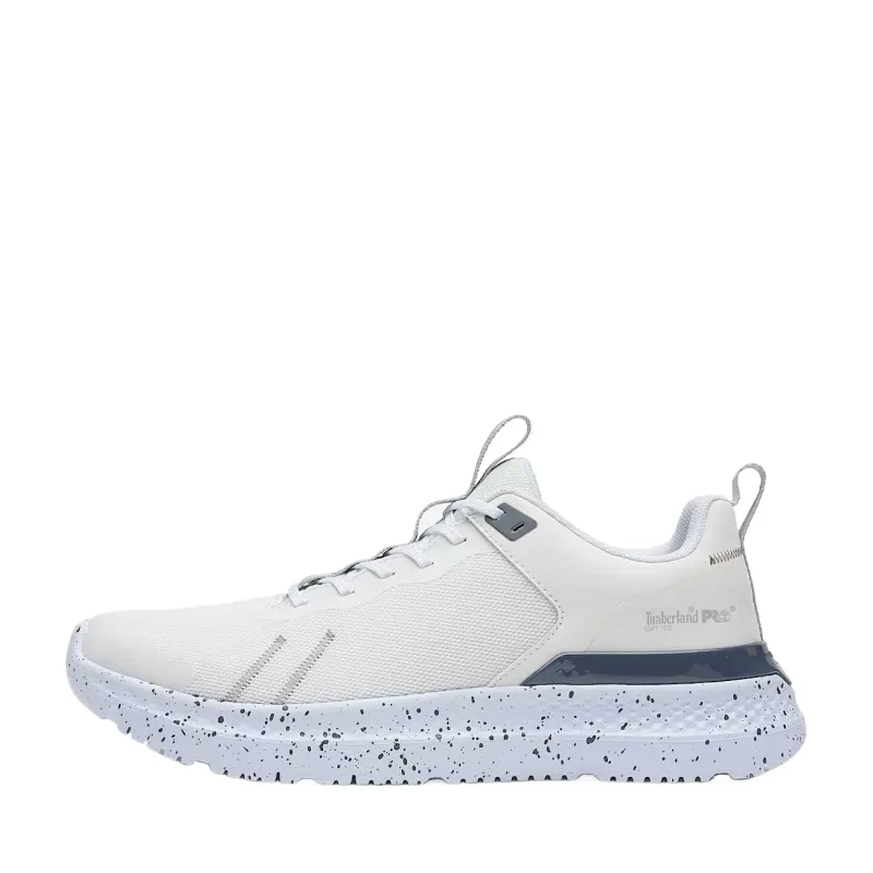 Timberland Setra Fabric Moisture Wicking, Abrasion Resistant, Breathable Low top Training Shoes Men's White