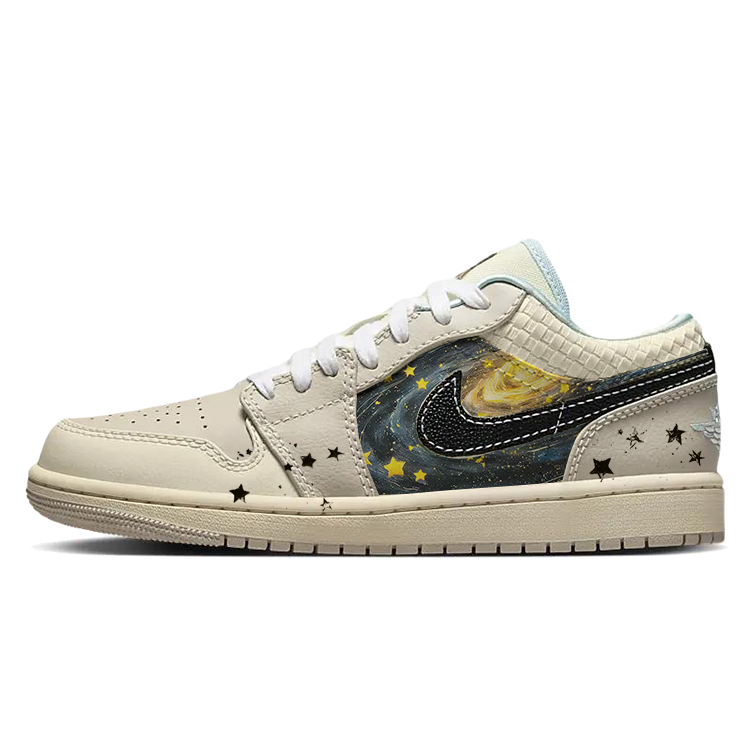 Jordan Air Jordan 1 Vintage Basketball Shoes Women’s Low Top White