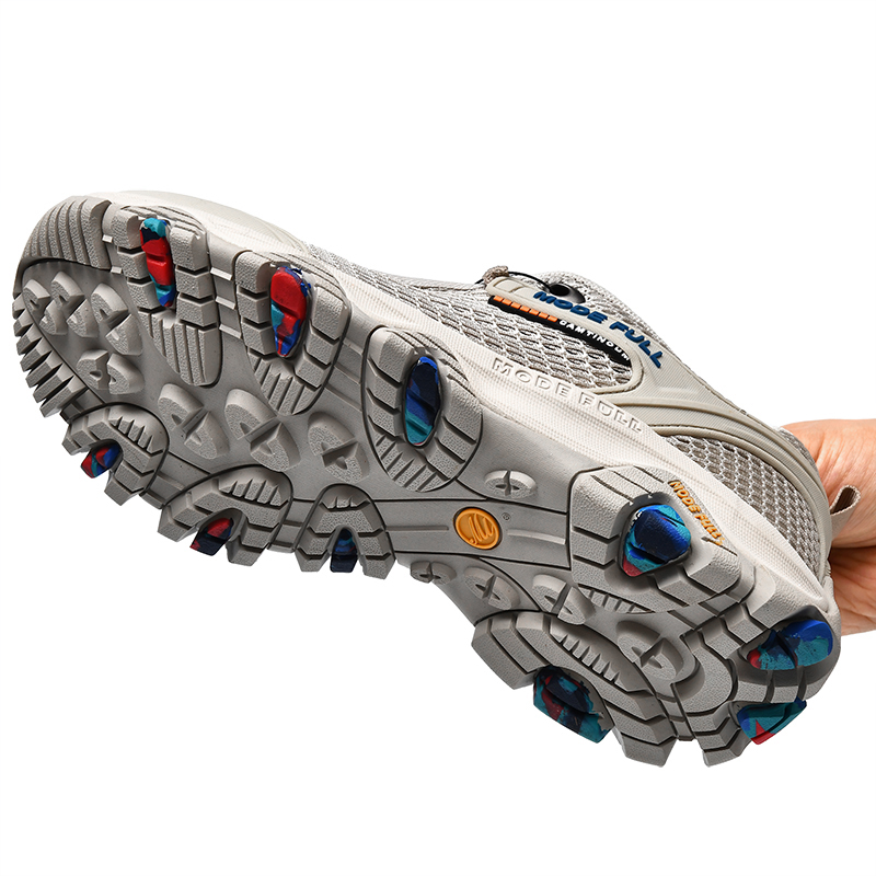 MODE FULL Cushioning Slip Resistant Abrasion Resistant Breathable Low top Mountaineering Shoes Women’s