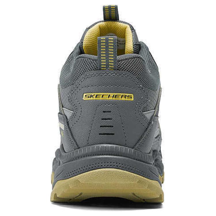 Skechers OUTDOOR MENS Comfortable Mid top Mountaineering Shoes Men’s Gray Yellow
