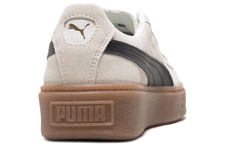 Женские кеды PUMA x FENTY Suede Platform (микробелые) — фото 5