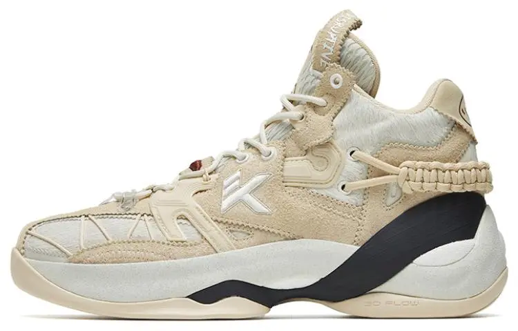 Anta KT7 Thompson 7 Versatile Leather Slip Resistant Abrasion Resistant High top Performance Basketball Shoes Men's