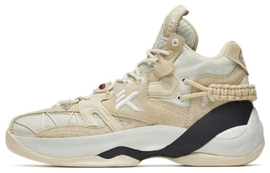 Anta KT7 Thompson 7 Versatile Leather Slip Resistant Abrasion Resistant High top Performance Basketball Shoes Men's