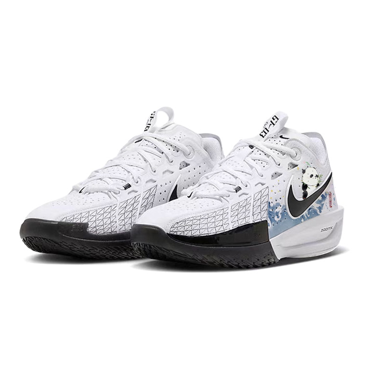 Nike G.T. Cut 3 Slip Resistant, Abrasion Resistant, Breathable, And Quick Dry Low top Basketball Shoes Unisex White