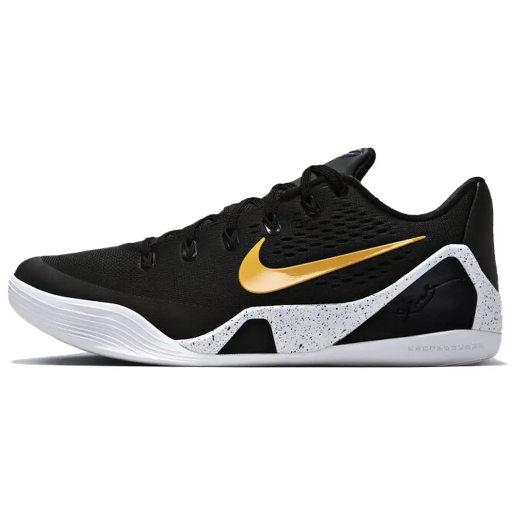 Nike Kobe 9 Em Low Protro Tb Black University Gold