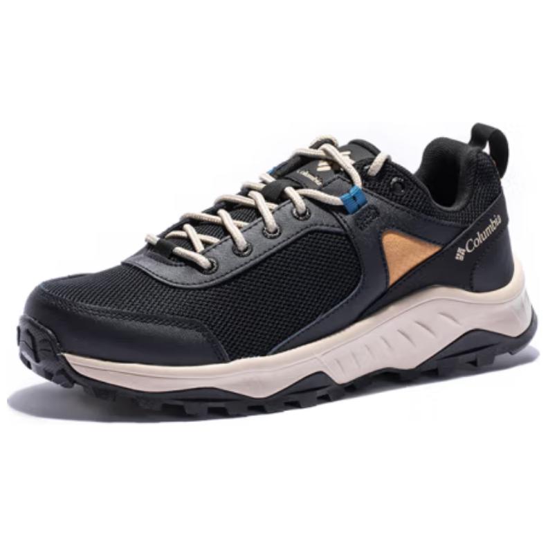 Columbia Outdoor Cushioning Slip Resistant Abrasion Resistant Breathable Low top Hiking Shoes Men’s Black