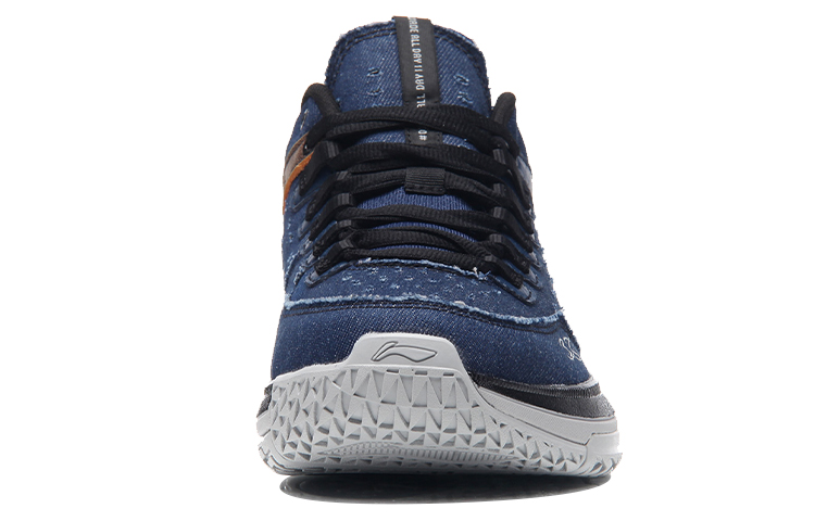 Li Ning ALL DAY 2 Basketball Shoes Unisex Low Top Dark Blue