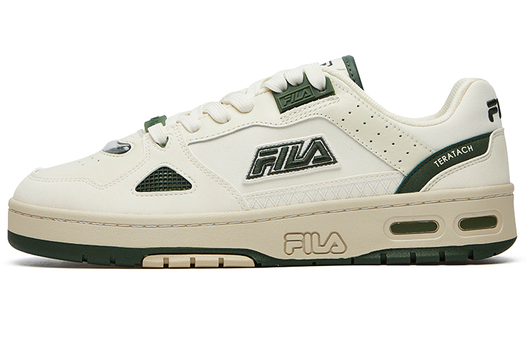 FILA FUSION Teratach Low Skate Shoes ‘White Green’ Women’s