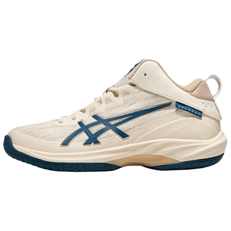 ASICS GELHOOP V17 Textile, Synthetic Leather Abrasion Resistant Low top Basketball Shoes Men’s Beige