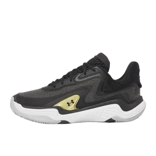 Under Armour Breathable Traction Low top Basketball Shoes Unisex Black