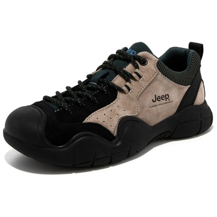Jeep Breathable Moisture Wicking Low top Hiking Shoes Men’s Sand