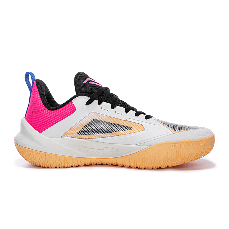 Erke Fearless EP Cushioning Breathable Anti Rollover Cushioning Breathable Anti Rollover Low top Basketball Shoes Men’s