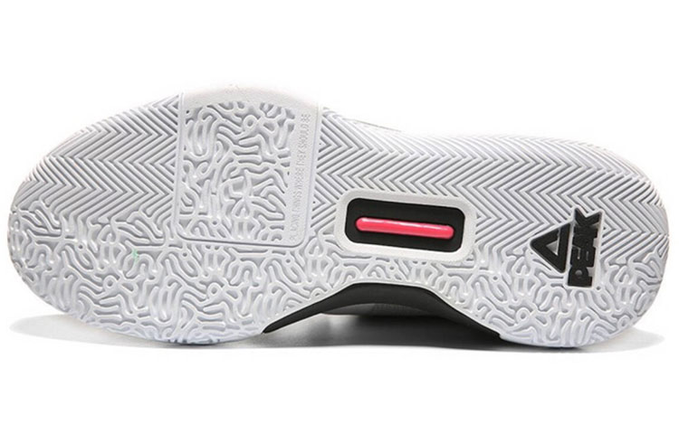 PEAK Flash Taichi Fabric Cushioning Slip Resistant Abrasion Resistant Mid top Taichi Performance Basketball Shoes Men's
