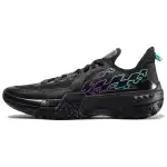 Li Ning Jie Ao Cushioning Slip Resistant Abrasion Resistant Breathable Lightweight Rebound Low top Basketball Shoes