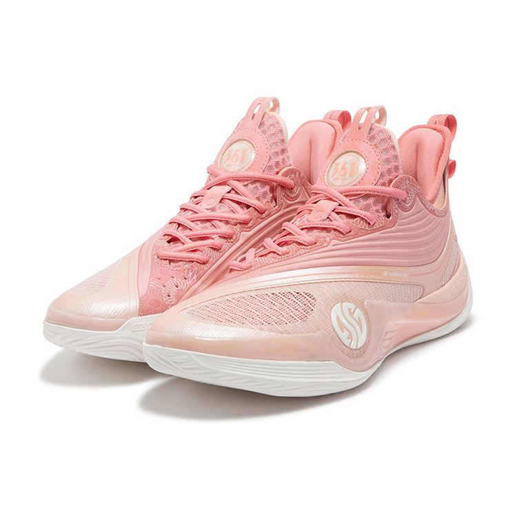 361° Zen 6 REN MIN BRAVO Game Ready Cushioning Slip Resistant Abrasion Resistant Breathable Low top Basketball Shoes
