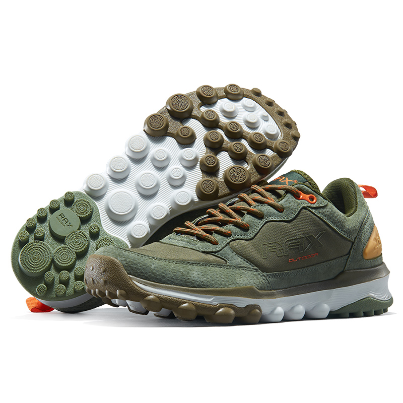 RAX Mountaineering & Hiking Shoes Men’s Low Top Gray