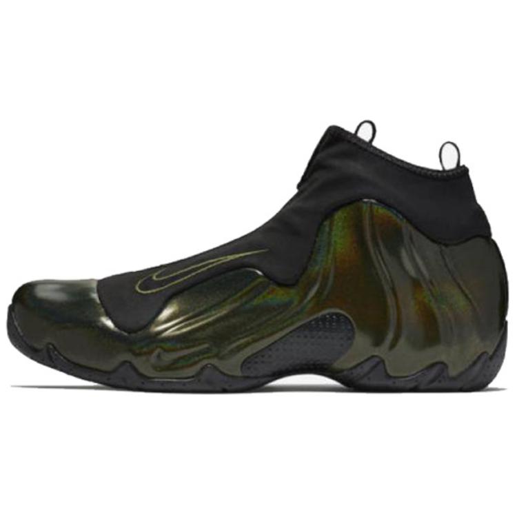 Nike Air Flightposite OG Legion Green Mid-top Retro Basketball Shoes Men's Army Green