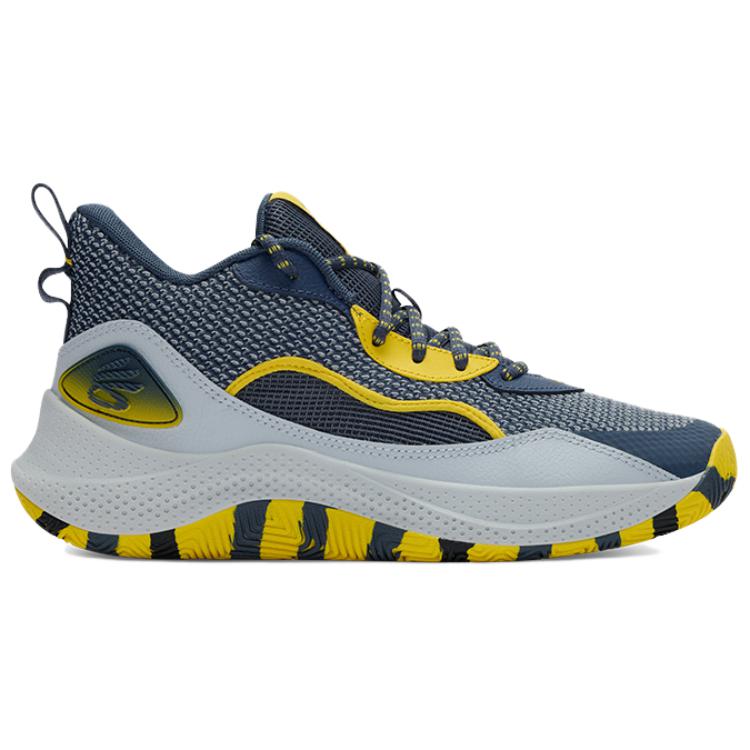 Under Armour Curry 3Z 24 Cushioning Abrasion Resistant Low top Basketball Shoes Unisex Dark Gray