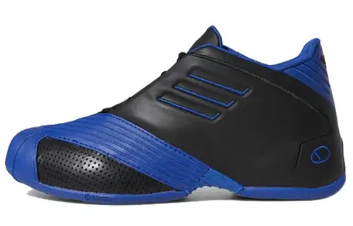 Adidas T mac 1 PACK replica shock-absorbing support mid-top basketball shoes men's blue black 2019 version