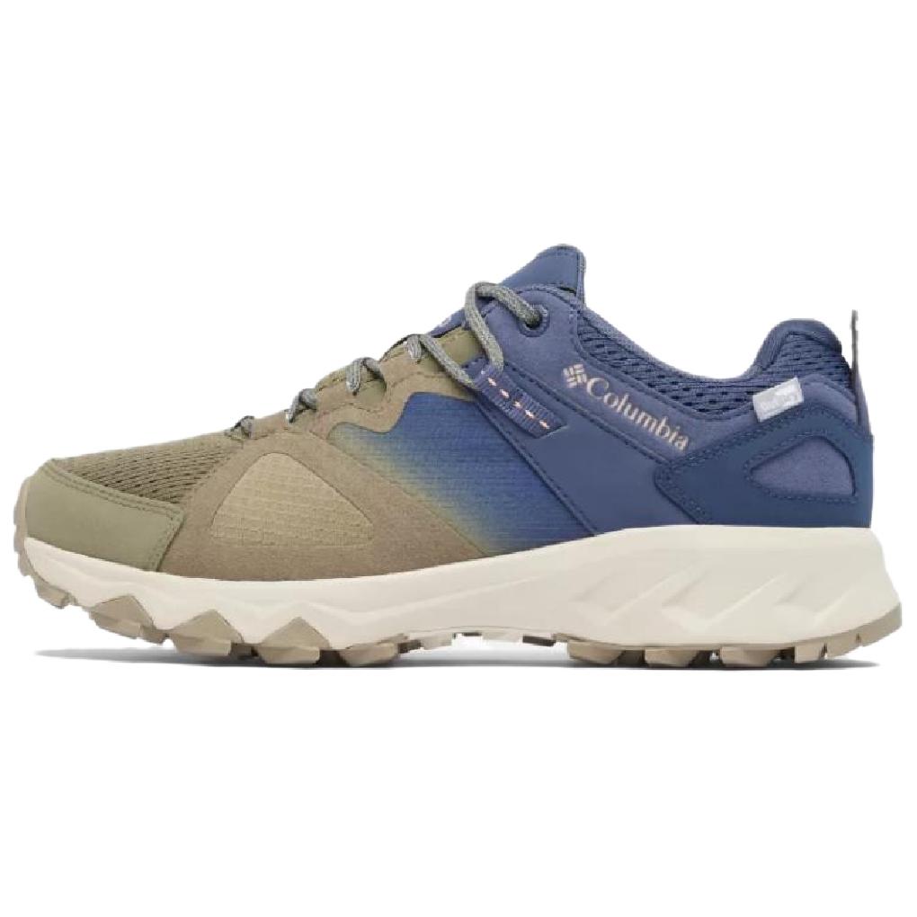 Columbia Green Peakfreak Hera Outdry Waterproof And Breathable Low top Hiking Shoes Women's Green Blue