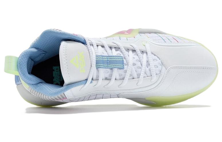 PEAK Fengji Blade Trail Synthetic Leather Cushioning Slip Resistant Abrasion Resistant Mid top Basketball Shoes Men’s