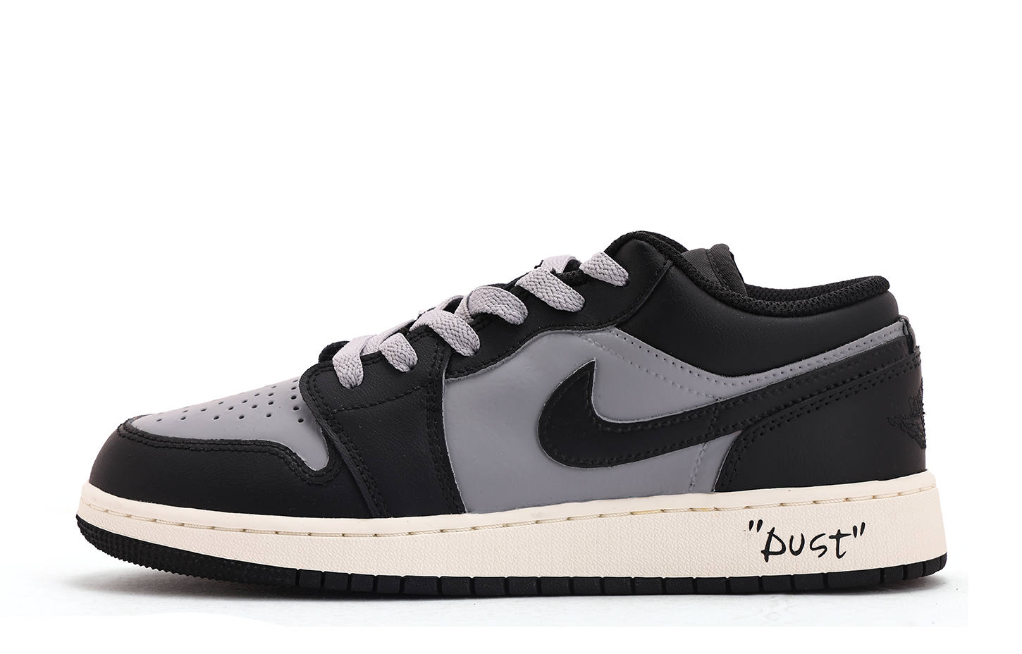 Jordan AIR JORDAN 1 BANNED Leather Abrasion Resistant Abrasion Resistant Low top Vintage Basketball Shoes Unisex