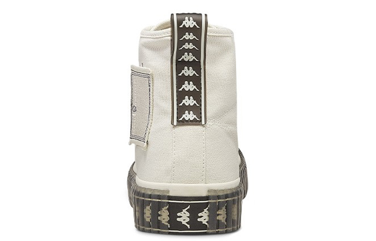 Doraemon x Kappa Omini Slip Resistant And Breathable High top Canvas Shoes Unisex White