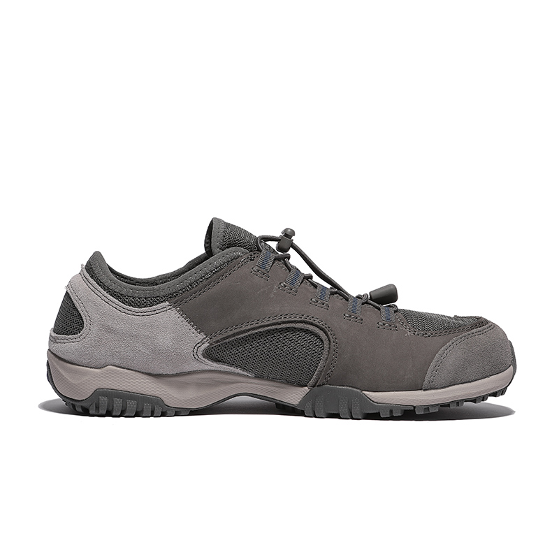 Columbia Hiking Textile, Leather Low top Hiking Shoes Men’s Gray