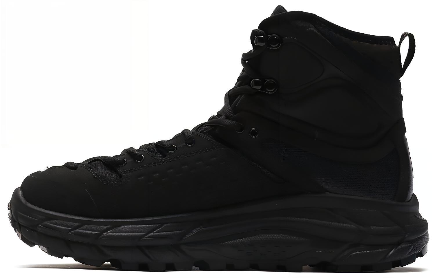 Ботинки Hoka One Ultra Hi 2 Waterproof (черные) — Чёрный — фото 1