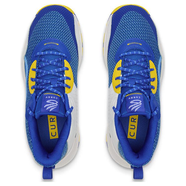 Under Armour Curry 3Z 24 Slip Resistant Abrasion Resistant Low top Basketball Shoes Unisex Blue