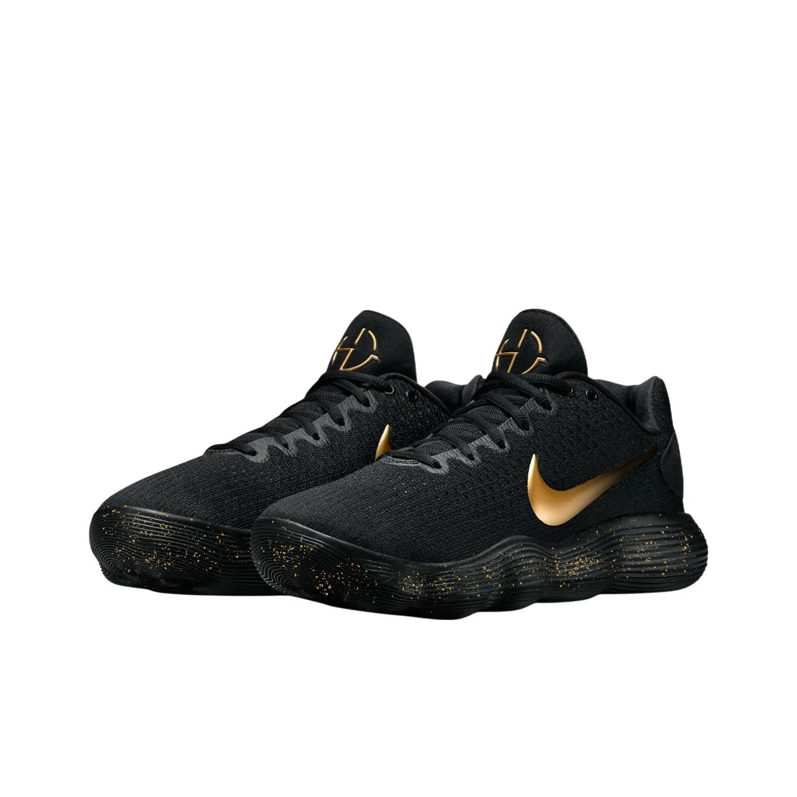 Nike Hyperdunk 2017 Venus River Abrasion Resistant Abrasion Resistant Low top Basketball Shoes Unisex Black