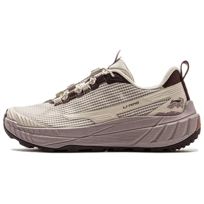 Li Ning Yijie Lite 2.0 Slip Resistant Abrasion Resistant Slip Resistant Abrasion Resistant Low top Hiking Shoes Women's