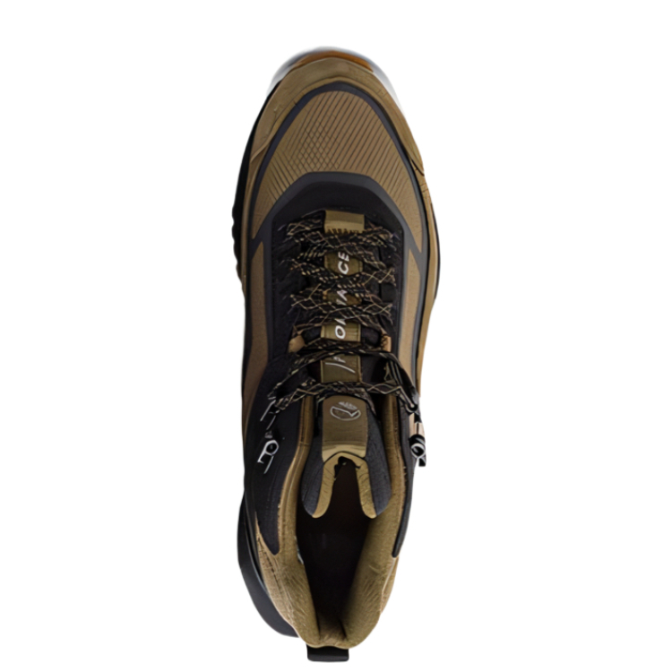 Timberland Motion Access Textile, Leather Waterproof Support Lightweight Rebound Mid top Hiking Shoes Men’s Olive Green