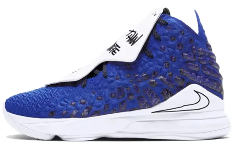 Nike Lebron 17 'More Than An Athlete' EP High top Performance Basketball Shoes Unisex Blue White Asian Version