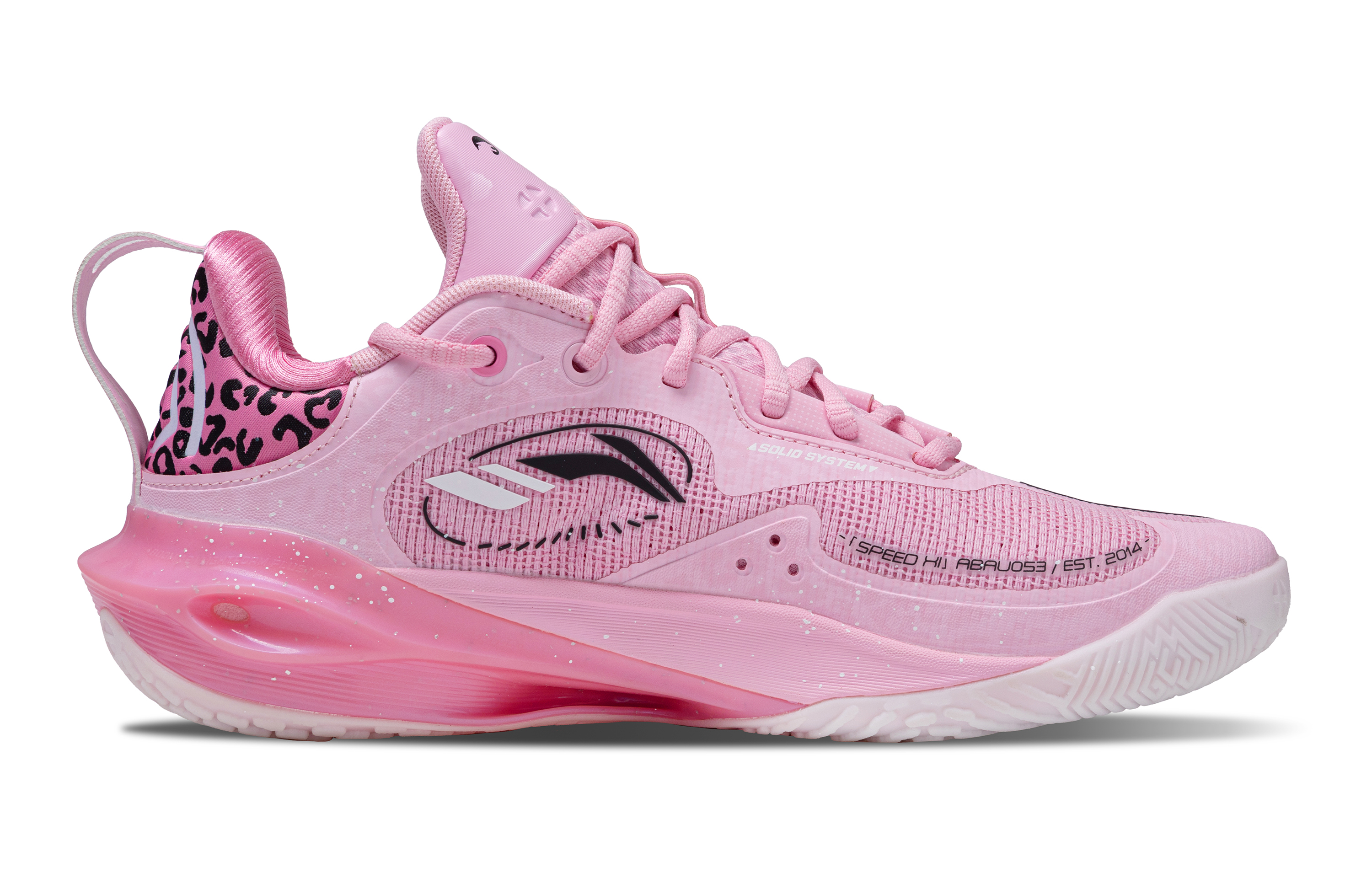 Li Ning Speed 11 TPU Support Abrasion Resistant Low top Basketball Shoes Men’s Pink