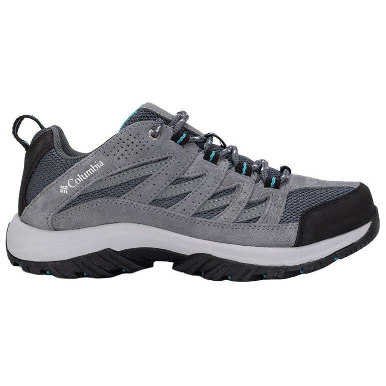 Columbia Crestwood Cushioning Slip Resistant Abrasion Resistant Low top Hiking Shoes Women’s Gray