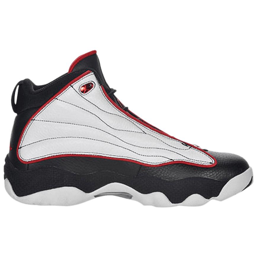 Мужские кроссовки Jordan Pro Strong (бело-черные) — фото 2